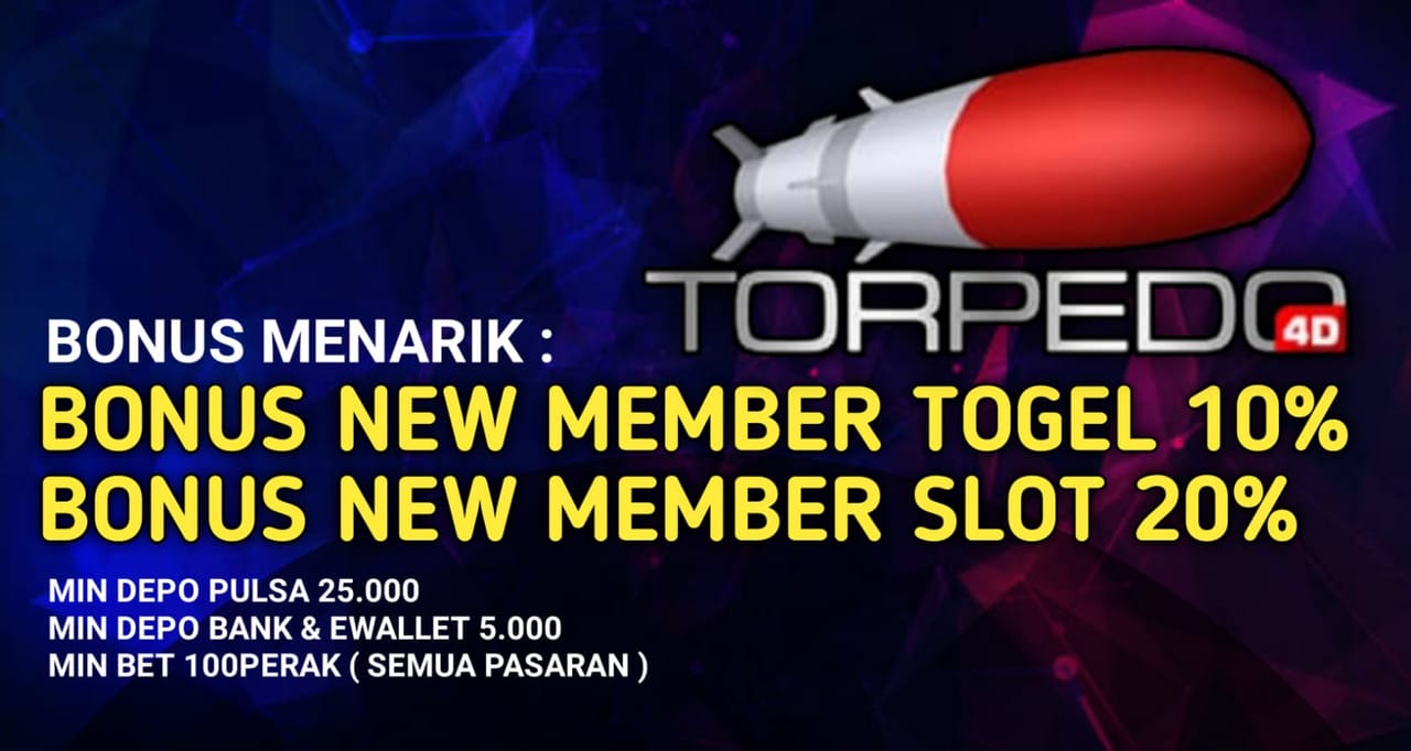 TORPEDO4D l BANDAR TOGEL ONLINE TERPERCAYA l SLOT SERVER THAILAND
